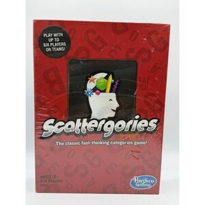 Scattergories The Classic Fast-Thinking Categories Game Hasbro NEW SEALED
